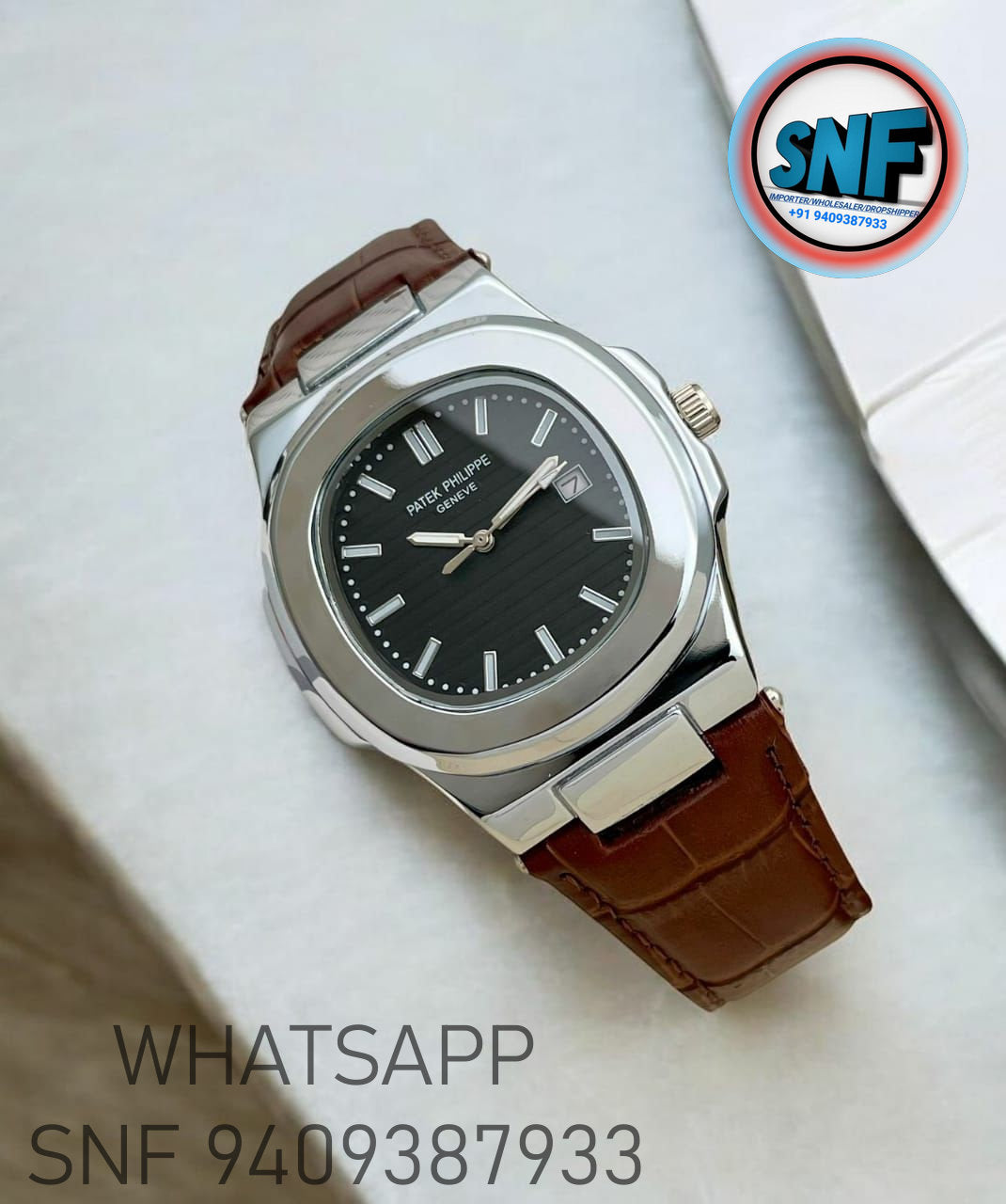 Patek Philippe Leather Strap With Nautilus Fold-Over Clasp More Colours