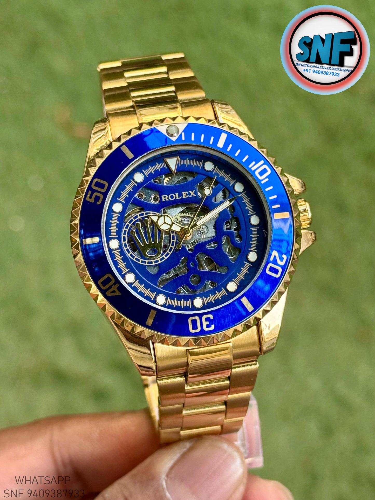 Rolex OceanLux Automatic Bold Skeleton Dial