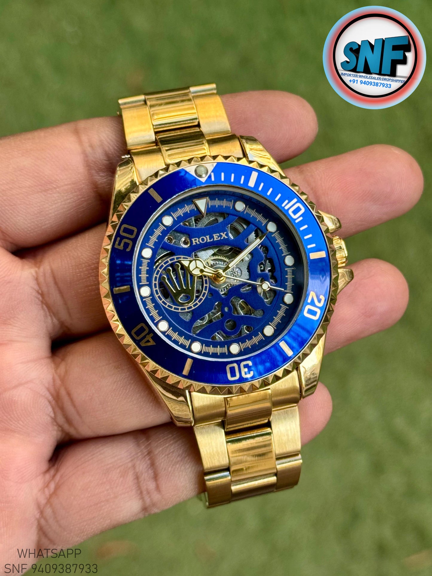 Rolex OceanLux Automatic Bold Skeleton Dial