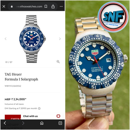 TAG Heuer Formula 1 Rotating Bezel Racing Spirit