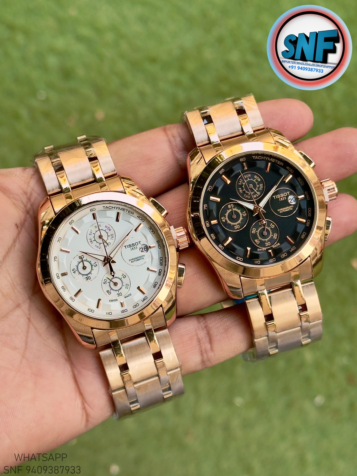 Tissot Couturier Premium Heavy Japan Body with Adjustable Link Strap Full Rose Gold
