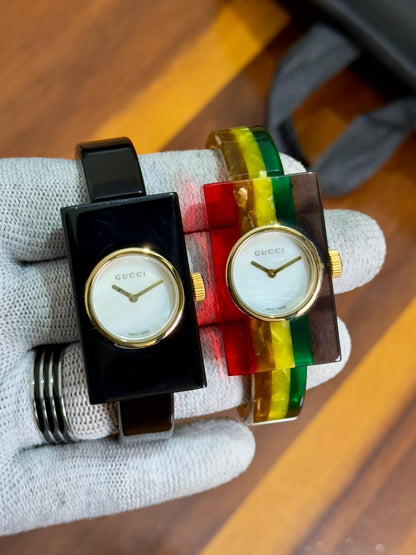 Gucci Bold Rectangular Style Statement