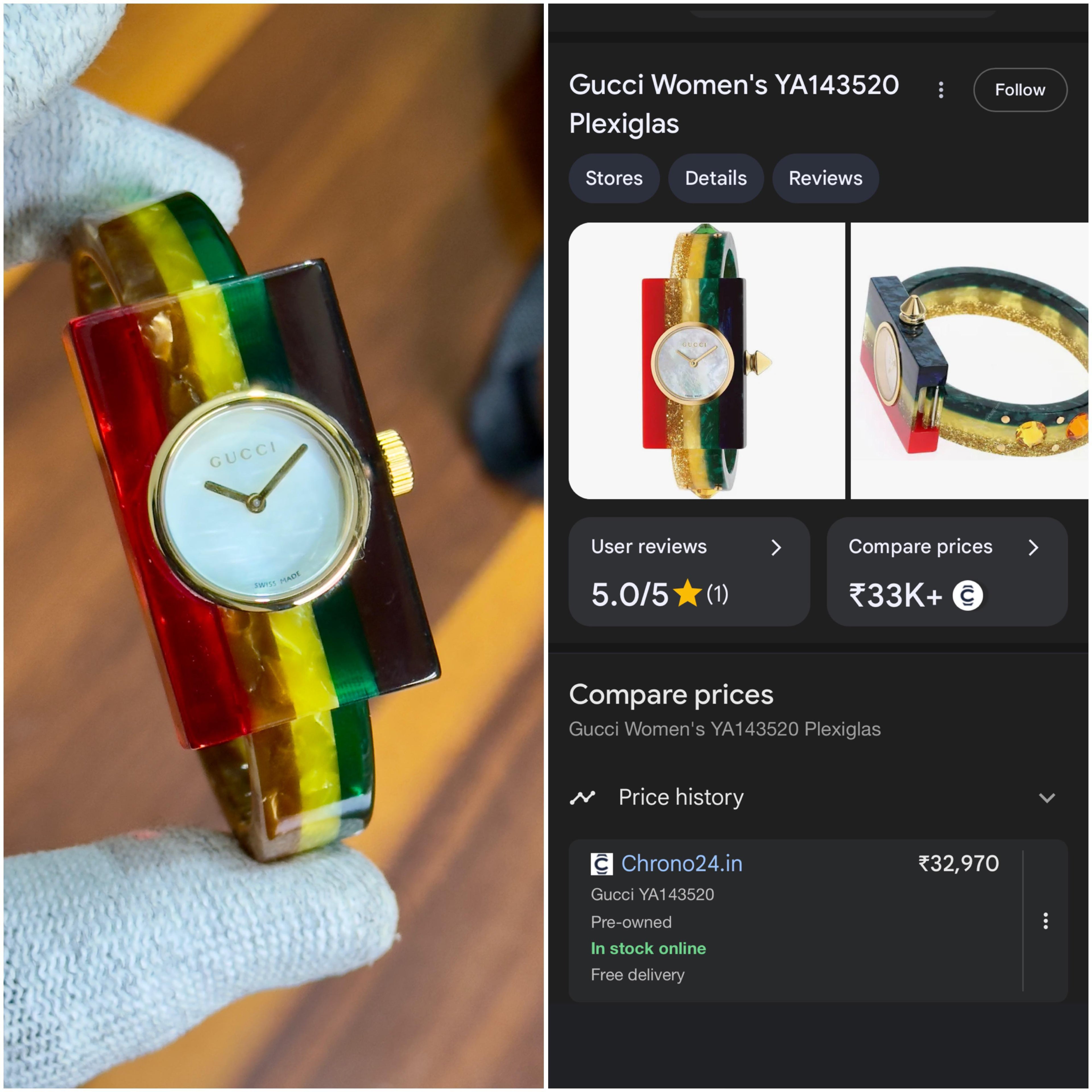 Gucci Bold Rectangular Style Statement