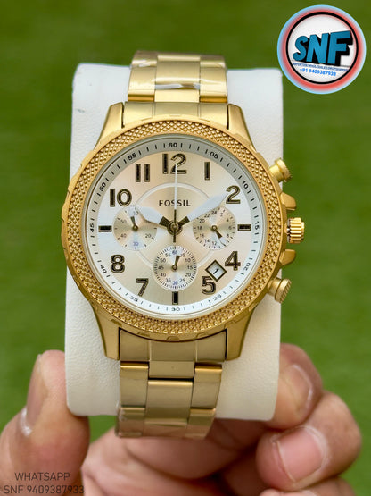 Fossil Bowman A bold and classy timepiece with powerful chronograph style