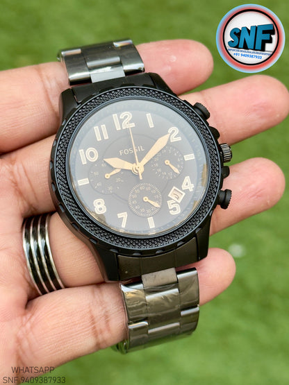 Fossil Bowman A bold and classy timepiece with powerful chronograph style