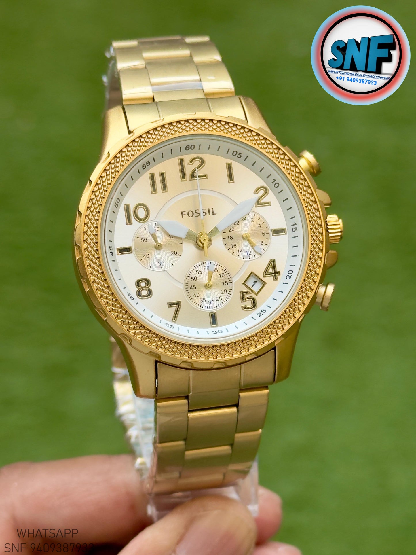 Fossil Bowman A bold and classy timepiece with powerful chronograph style