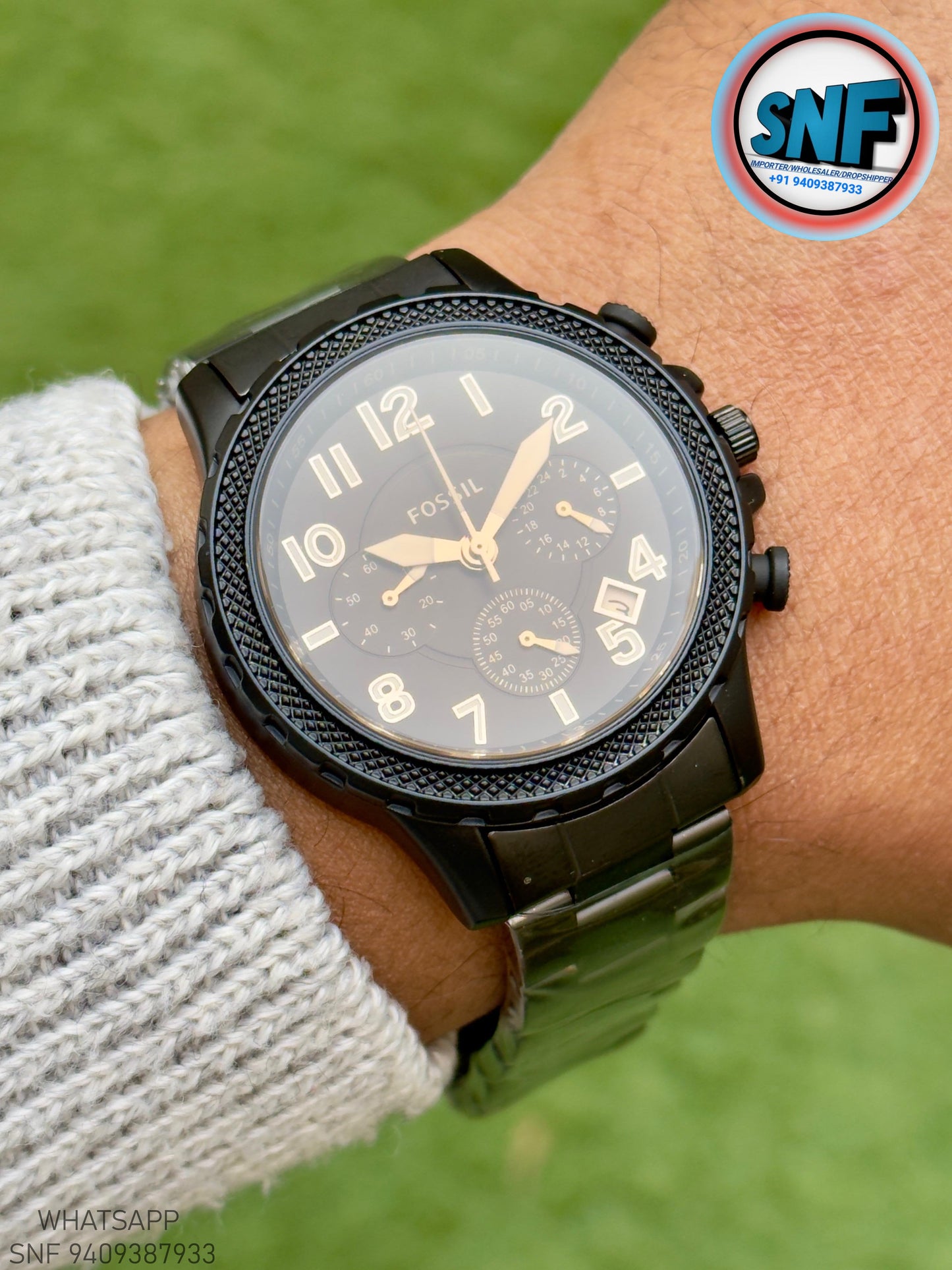 Fossil Bowman A bold and classy timepiece with powerful chronograph style