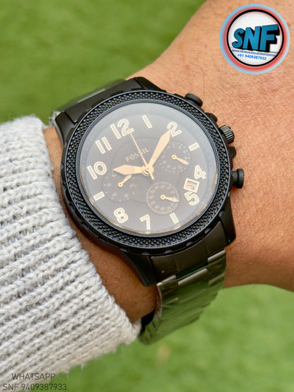 Fossil Bowman A bold and classy timepiece with powerful chronograph style