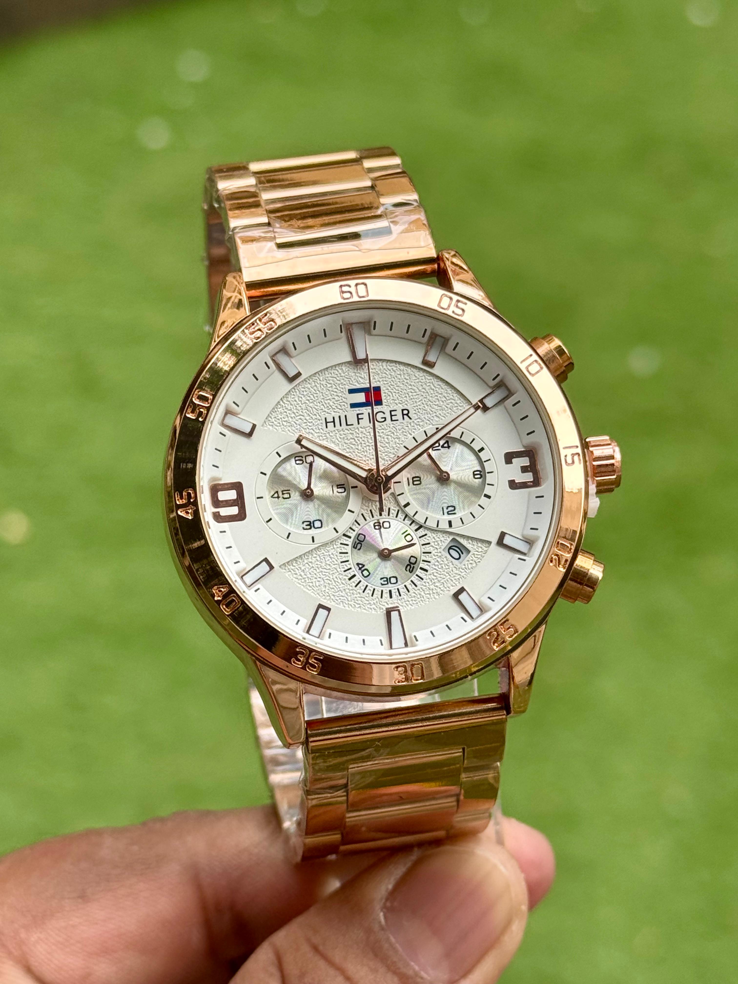 Tommy Hilfiger Timeless Rose Charm White Dial