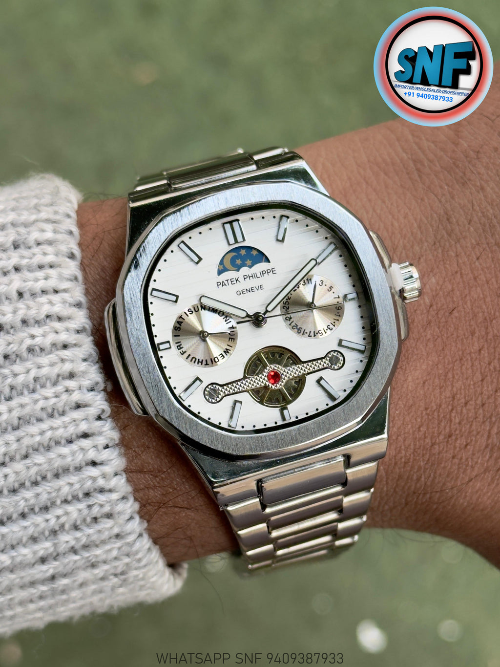 Patek Philippe Imperial Moonphase Classic All working Smooth Movement