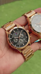 Tommy Hilfiger Timeless Rose Charm Black Dial