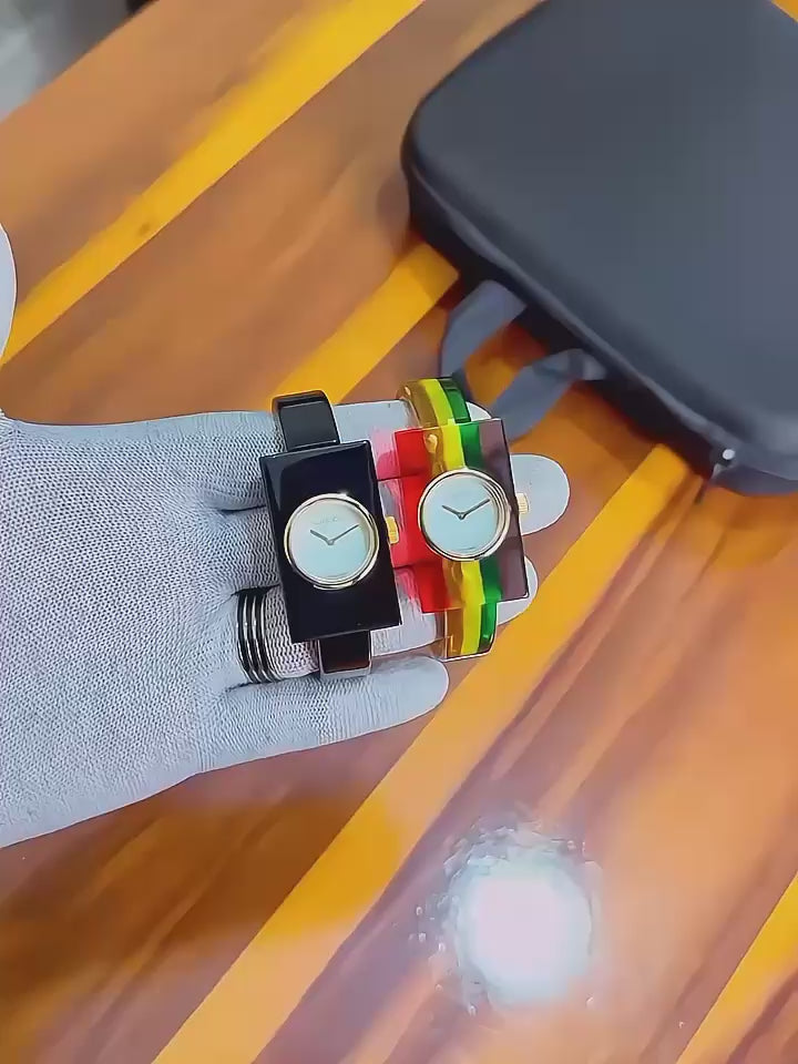 Gucci Bold Rectangular Style Statement